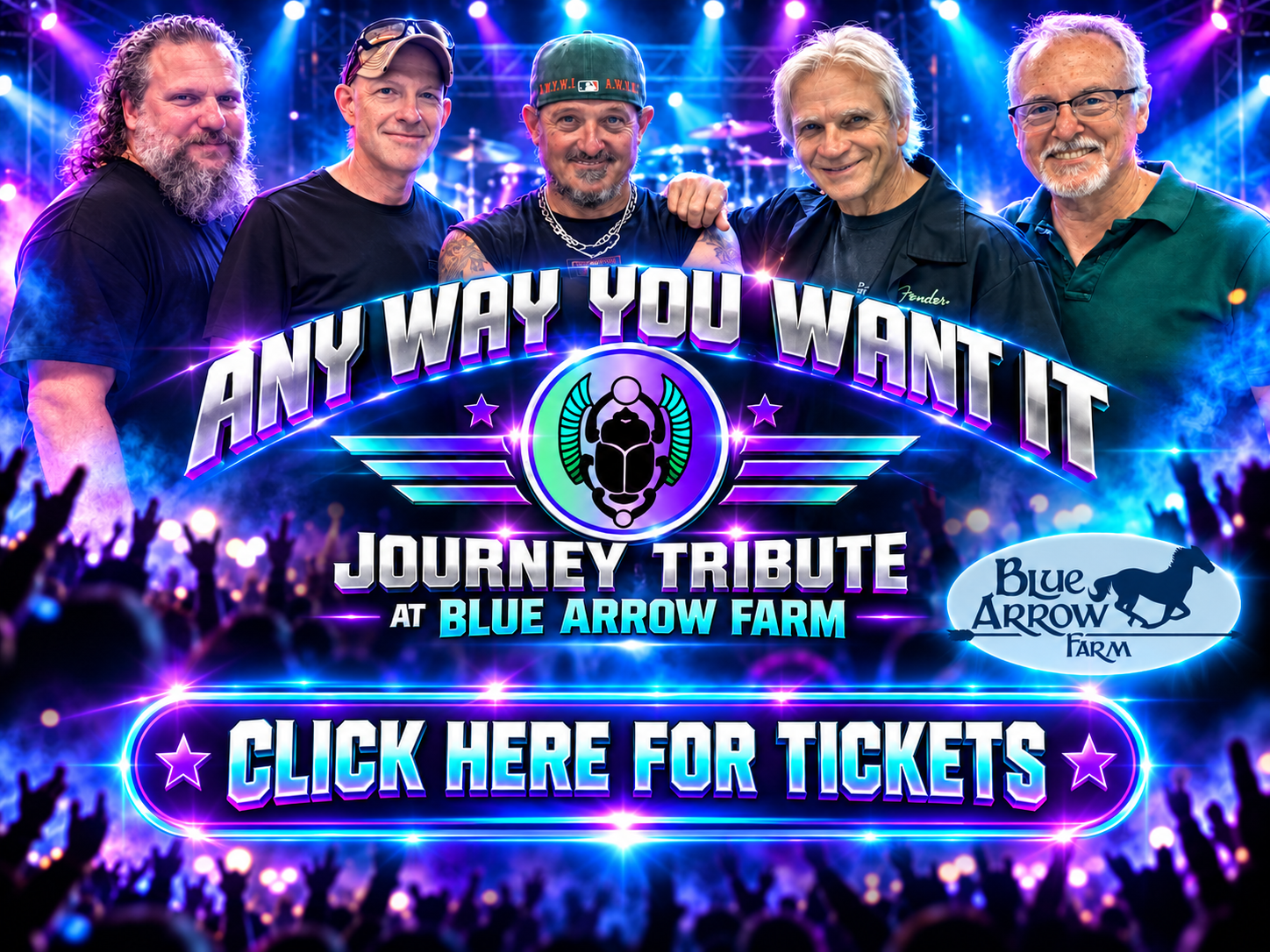 Journey tribute band • October 14th
