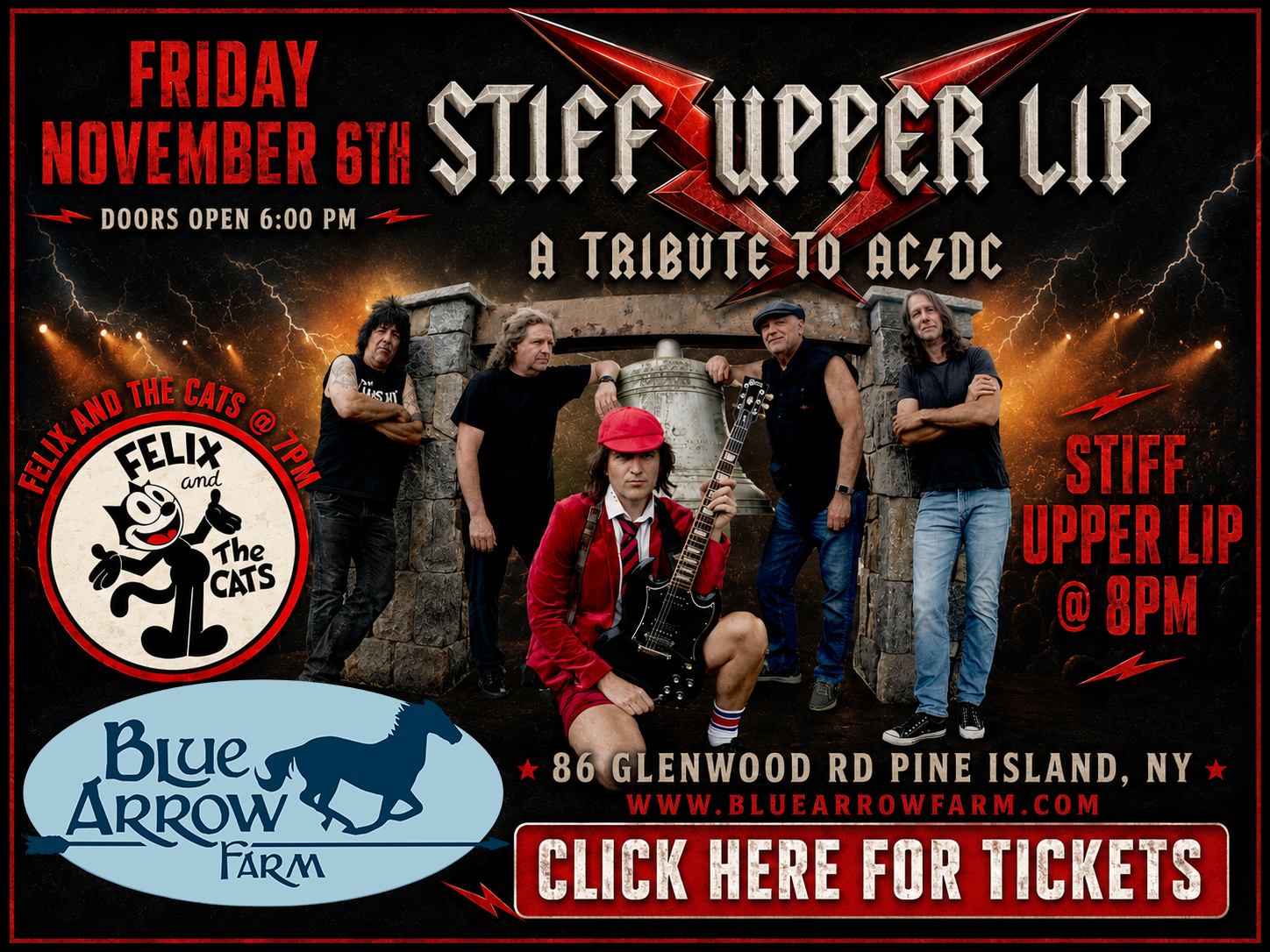 Stiff Upper Lip • November 5th