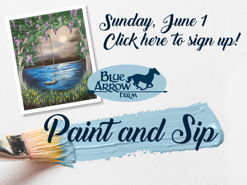 Paint and Sip • Sunday, June 1 • Click here to sign up!